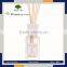 wholesale100ml home glass fragrance aroma reed diffuser ultrasonic with rattan stick white oil