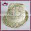 Unisex Colorful Paper Straw Fedora Sun Hats