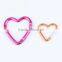 Custom Heavy Duty Heart Shape Locking Carabiner For Wholesale