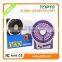CE&ROHS strong wind quiet private mould battery and DC plug mini USB fan