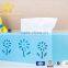 Hollow out pattern paper tablet tissue box
