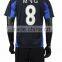 Hot sale V collar soccer uniform with OEM services