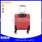 China alibaba New PU trolley bag high quality PU leather luggage trolley bag 4 wheels 16inch trolley bag