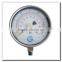 High quality 4 inch stainless steel brass internal master test precision pressure gauge with bottom connection high accurac