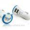Promotional Gift Phone Car Charger 5V 2.1A 3.1A Dual USB Car Charger with Led Logo Light