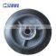 6 inch industrial, swivel brake caster, rubber caster, heavy duty caster