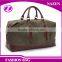 custom fashion design factory China vintage travelling canvas duffel bag