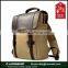 High quality retro canvas unisex backpack,travel bag shoulder bag school bagfor teenager handcraft manufacturing