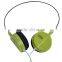 colorful slim design lightweight headphone