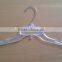 43CM Durable Shirt Clear Plastic Hanger With Notch