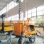 Pneumatic rotating hydraulic Mobile light tower outdoor employ
