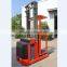 Cheaper 1000kg electric power order picker with mast buffer