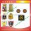 Fashion 3d Custom Logo Zinc Alloy gold star Lapel Pin with Various Colors