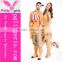 New Printed Couple Costumes Gypsy Dance Costumes