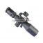 2.5-10X40 led scope mounted spotlight, red&green mil-dot illuminated hunting rifle scope