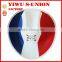Fashion custom printed cowboy hat blue white red cowboy hat with print logo