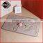 Non slip color changing door mat