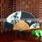 Ladys Silk Dance Fan/cherry blossom silk hand fan for Event Party Supplies