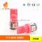Pink led replacement light bulb for Car Side Wedge Tail led Light Lamp Bulb
