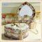 Noble Home Decorative Large Heart Shape Fabric Jewelry Box