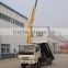SQ80ZB2, hydraulic 3.2T crane on truck.