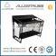 light weight aluminum folding movable dj table