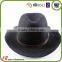 High quality wool felt trendy trilby hat for men