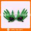 Funky Hand Palm Party Sunglasses Sparkling Party Glasses