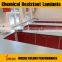 chemical resistant HPL laminate for LAB bench