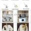 9 way ABS plastic shell extension socket with switch