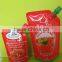 Automatic Spout Pouch Juice Water Filling/ Tomato Sauce Sugar Syrup Filling Packing Machine