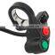 Universal plastic Motorcycle ATV Bike Scooter Offroad 7/8'' Switch Horn Turn Signals OnOff Handlebar Button