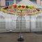 custom outdoor promotion umbrella fabric with full color printing