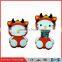 promotional bulk 128GB pen drive movies cartoon Laser Logo cheap and high quality