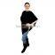OEM top quality 100% ring spun Cotton navy solid apron shawl