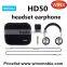 Meizu HD50 Headset Earphone for mobilephone computer Pad Headband 2016