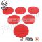 Silicone Drink Coaster With Holder Round Grips Silicone Bar Drink Coaster Black/Blue/Red/Yellow/Green/Orange