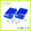 15 Square Cubes Silicone Ice Cube Tray, Fruit Ice Cube Maker Bar Kitchen Accessories