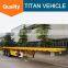 TITAN 3 axle 40ft Flatbed Trailer with 40ton 50 ton loading capacity