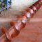 auger spiral flexible screw conveyor price for coal,sand,cement,iron powder