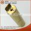 cnc turning brass plug connector with screw