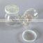 2014 100ml mini glass pudding bottle with plastic cap