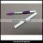Pearl White Retractable Mascara wand/Mascara Brush Portable Eyelash Brush