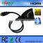 1080p Full-HD 2 Port 2 to 1 HDMI Switch Switcher 2 IN 1 OUT Hub with Remote Control for HDTV PS3 DVD