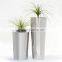 bonsai plants container stainless steel flower container and flowers pots
