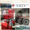 roller moving wood pellet machinery and hammer mill in one machine