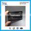 2016 Newest Design CR80 Size Customized printing engraved black metal business card