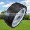 8" Inch Replacment Solid Hard Rubber Tyre Wheel And Rim For Trolley Hand Cart