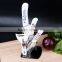 Kitchen ceramic knife with holder set