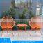 Outdoor Furniture Leisure Egg Shaped Wicker Chairs